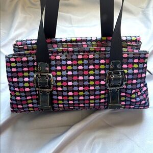 Franco Sarto Fabric Multi-Color Bag